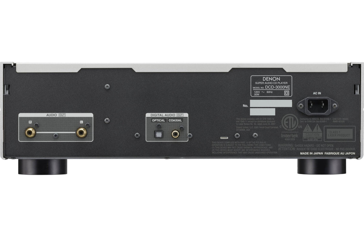 Denon DCD-3000NE cd players, front