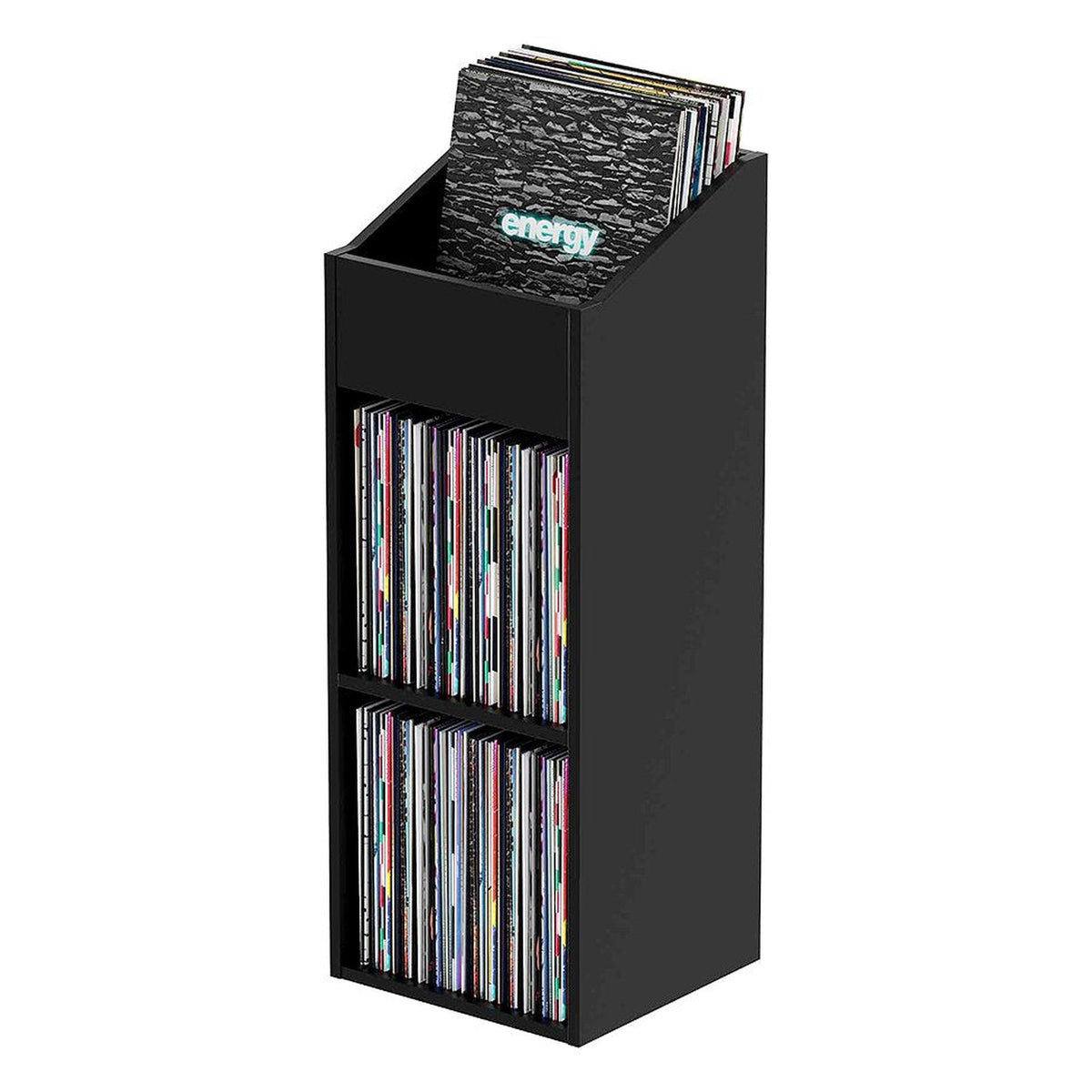 Glorious Record Rack 330, black view