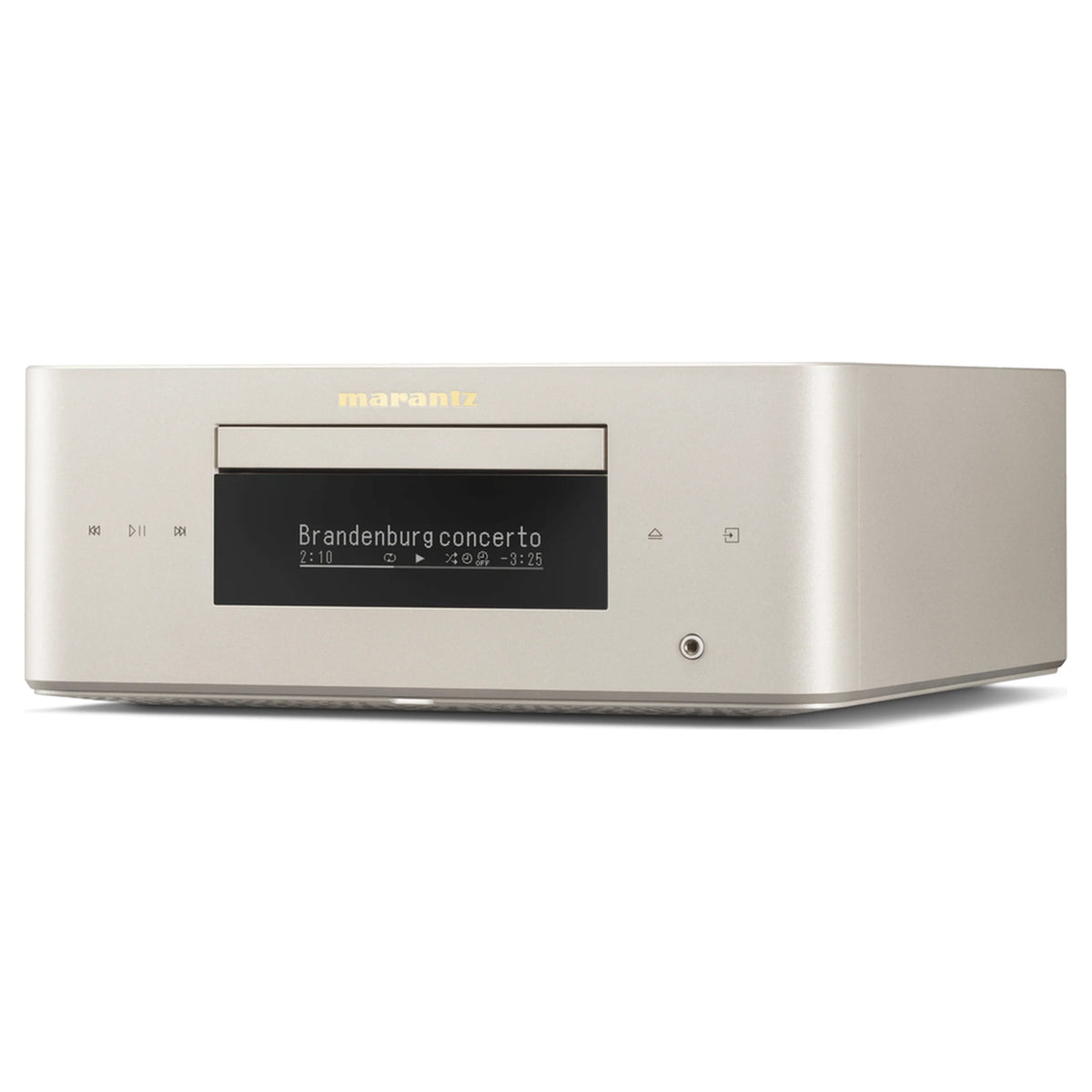 Marantz MCR 60n DAB, Marantz Champagne Gold, three-quarter view