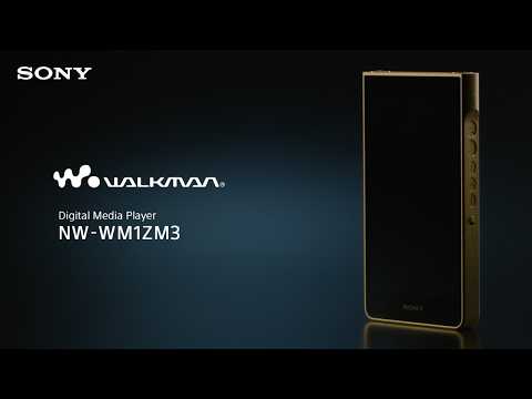 Sony NW-WM1ZM3 Walkman official Sony video