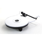 Rega Replay turntable with removable dust cover, front view