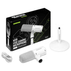 Shure MV6 Gen 2 White, in the box with stand and USB-C cable
