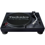 Technics SL-1210MKX direct drive DJ turntable, front three-quarter view
