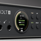 Universal Audio Volt 4 Gen 2, Smart Display close-up