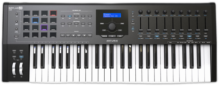 MIDI-tastaturer